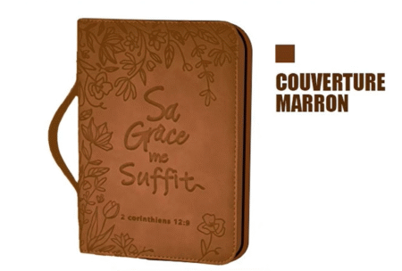 Pochette marron luxe