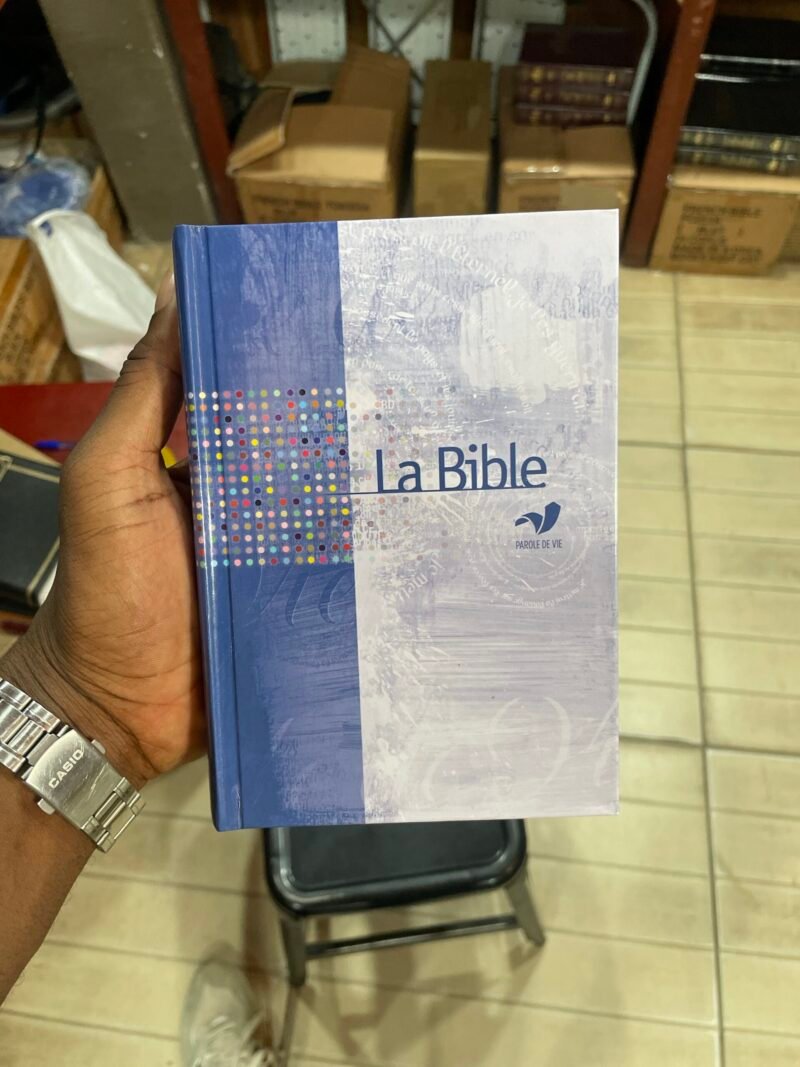 Bible Parole de Vie – couverture bleue